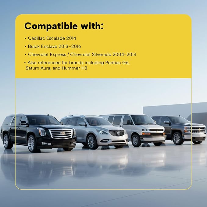 Replacement B111 Transponder Ignition Key – Compatible with Buick, Cadillac, Chevrolet, GMC, Hummer, Pontiac, Saturn & Suzuki (2004–2017) - Aftermarket Car Key Blank with Chip 46