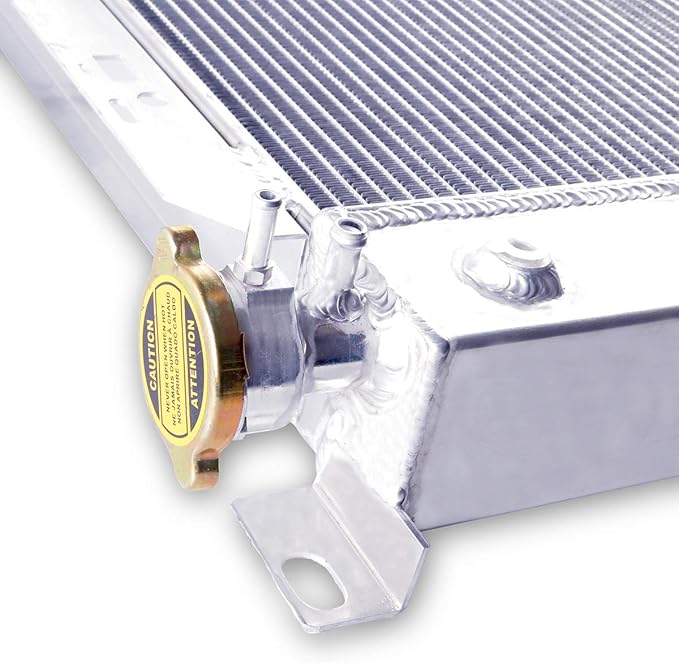 3 Row Performance Cooling Aluminum Radiator for 1985-1997 Ford Bro nco F150 F250 HD F350 F Super Duty F53 F450 Truck XL Base Pickup V8 5.8L 7.5L Engine Radiator