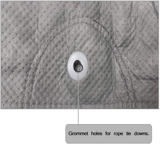 5 Layer Custom Fit Car Cover for 1994-2004 Ford Mustang Durable Dustproof Windproof with Mirror Pockets Pollution, Dust, Sun, Snow, Rain, Winter All Weather Protection, Breathable