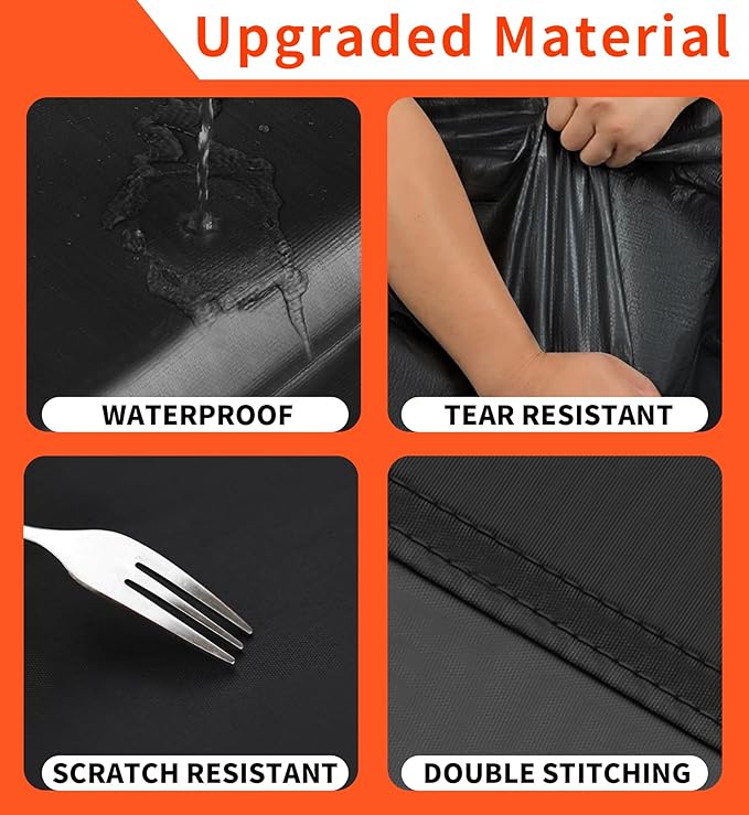 Waterproof SUV Car Cover Custom Fit for Honda CRV 1997-2024 2025, Toyota RAV4 1996-2025, All Weather Full Exterior Cover Rain Hail Outdoor Protector for Automobiles with Door Zipper