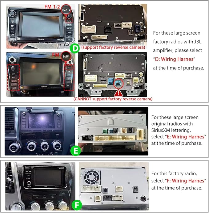 JOYING Android 13 Car Radio for Toyota Tundra 2007-2013 Sequoia 2008-2019, 11.6 Inch Touchscreen Car Stereo with Wireless Carplay & Android Auto, FM, GPS Navigation, Bluetooth 5.1, SWC(JY-TT115N8)