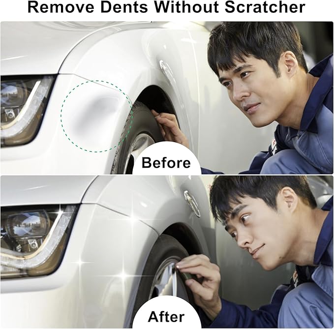 3Pcs Car Dent Puller,Dent Remover Tool for Car, Powerful Car Dent Suction Puller, Fast Repairs Minor Car Dents, Hail Damage, Lifts Glass, and Moves Objects