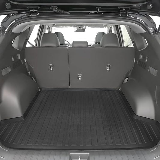 Premium Cargo Liner for Hyundai Tucson Hybrid 2022-2025 with Subwoofer - 100% Protection - Custom Fit Car Trunk Mat - Easy-to-Wash & All-Season Cargo Mat - 3D Shaped Laser Measured Trunk Liners