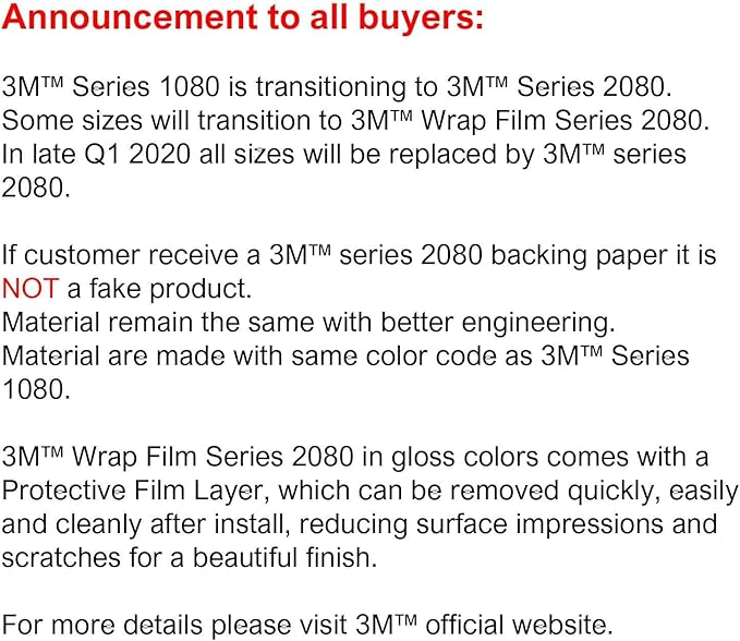 3M 2080 S12 Satin Black Vinyl Wrap Kit for Black Out Chrome Delete Window Trim Door Trim with Tool Kit 2" x 50Ft