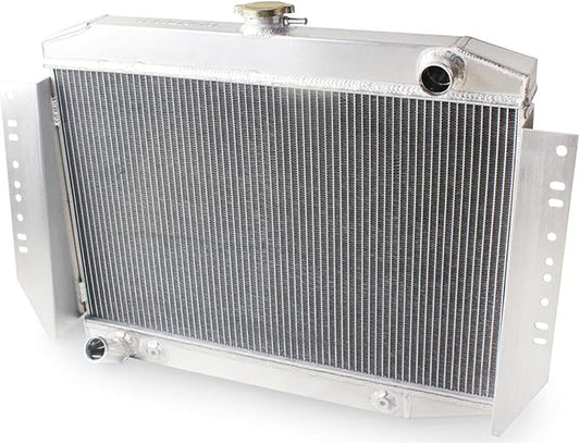 3 Rows Performance High Flow Full Aluminum Radiator for 1974-1979 Jeep Cherokee Wagoneer J10 J20,1972 Jeep J-100,1972-1973 Jeep J-2500 J-2600 J-4500 J-4600 J-4700 J-4800 5.9L 6.6L V8 Radiator