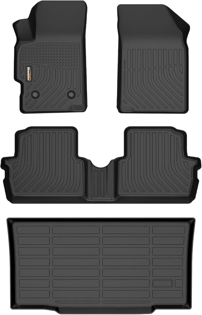 Binmotor-Floor Mats & Cargo Liner for Chevrolet/Chevy Spark GT 2015-2022 All Weather Car Mtas Floor Liners Car Floor Mats Cargo Trunk Mat for Chevy Spark GT Accessories