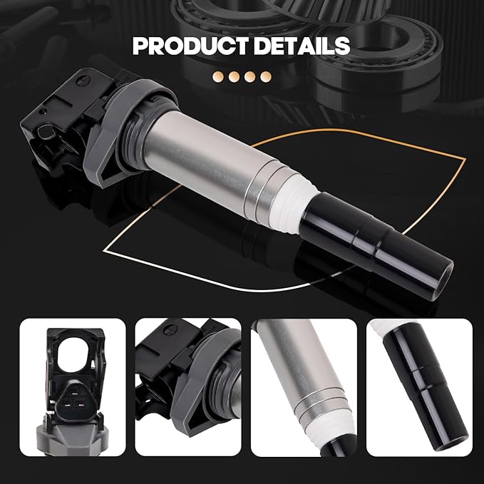 Set of 4 Ignition Coil Packs UF598 C1749 Compatible with Mini Cooper 2007-2013 Cooper Countryman 2011-2016 Cooper Paceman - L4 1.6L Engines