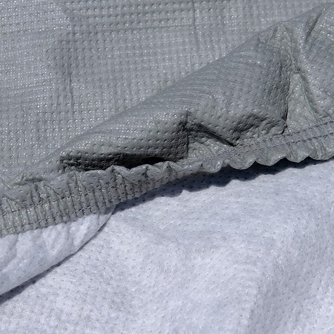 5 Layer Custom Fit Car Cover for 2005-2023 Ford Mustang Durable Dustproof Windproof with Mirror Pockets Pollution, Dust, Sun, Snow, Rain, Winter All Weather Protection, Breathable