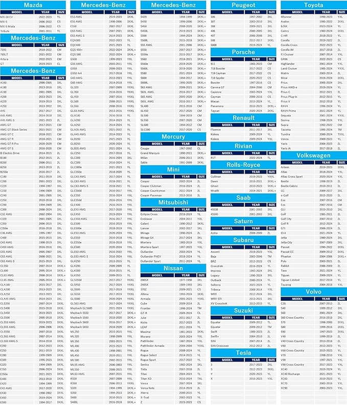 Tecoom Car Cover Waterproof All Weather, Windproof UV Sun Rain Snow Protection Outdoor Full Cover with Top Reflective Strip, Door Zipper, Fit for Coupe/Convertible/Sport Cars (173-182 Inches)