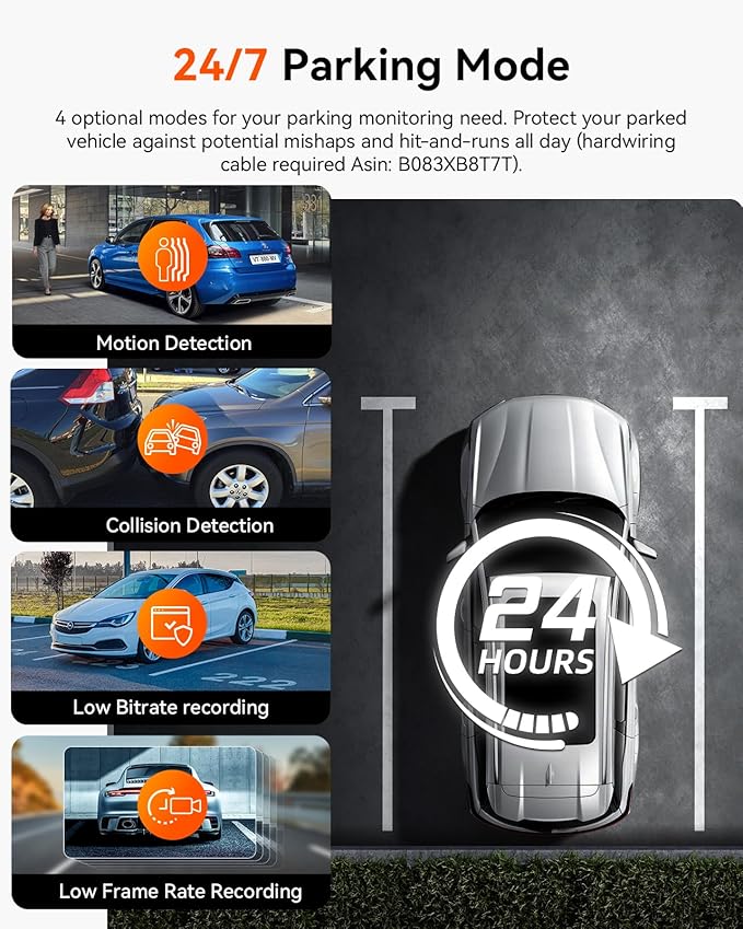 Vantrue N2X 2.7K Dash Cam Front and Inside, 5G WiFi Dual Dash Camera for Car with HDR IR Night Vision, STARVIS 2, GPS, 2.5K/60FPS, LTE Support, 24/7 Parking Mode, Voice Control, Support 512GB Max