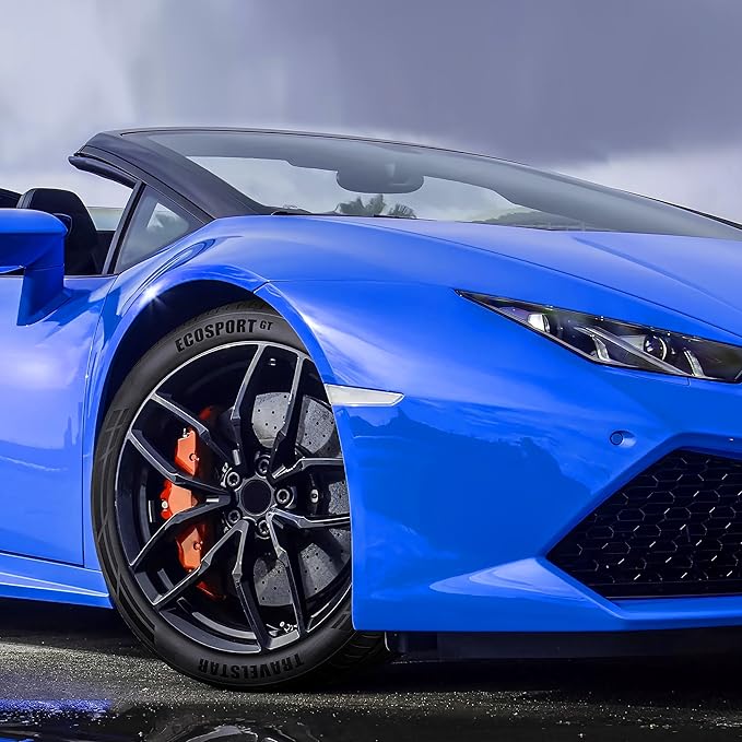 Set of 4 (Four) Travelstar Ecosport GT Ultra High-Performance 245/35R20 All Season Passenger Tire Set 245/35/20 245/35ZR20 XL 95W Dual Tread Design for Sports Cars & Luxury Sedans[TIRE ONLY]