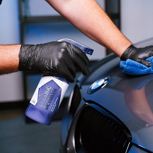 Gyeon Ceramic Detailer siO2 Spray Gloss Enhancer Hydrophobic Quick Detailer Paint Coating Maintenance Water Repellent Slick Finish Easy Spray-on protectant for car Motorcycle Exterior Surfaces