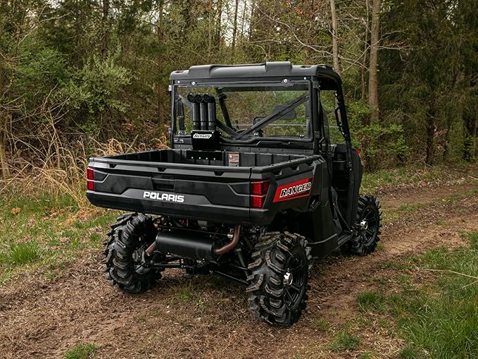 SuperATV Ranger Snorkel Kit for 2020+ Polaris Ranger 1000 / Ranger 1000 Crew | Includes Snorkels for Airbox, Belt Intake, and Belt Exhaust | Keep Water Out of Your Engine | Heavy-duty