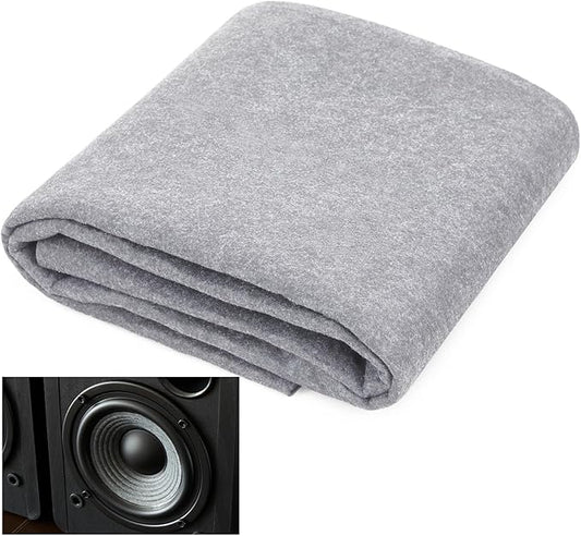 Nuanchu 78.7 x 47.2 Inch Light Gray Underfelt Carpet for Speaker Sub Box, RV, Boat, Marine, Auto, Truck, Car Trunk, Door Liner, Desk