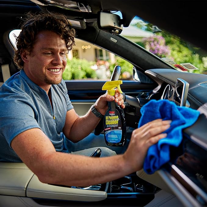 Stoner Car Care 92694-4PK All Purpose Cleaner Powerful Water-Based Cleaner and Degreaser, Easily Removes Dirt, Grease, Stains, and More, Multi-Purpose, Multi-Surface, Ready to Use, 22 Fl Oz, Pack of 4