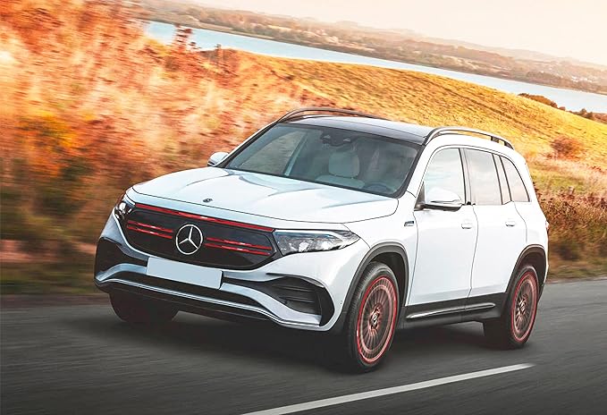 16Ft Chrome Red Car Motor Bike Self-Adhesive Exterior and Interior Molding Trim Universal Dashboard Bumper Window Door Body Side Decorative Strip Scratch-Proof (Width: 1-9/16 inch (40mm))