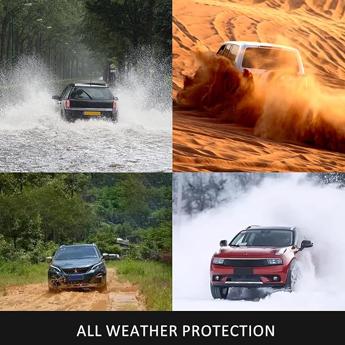 Binmotor-All Weather Car Floor Mats and Cargo Liner Set for Chevy/Chevrolet Sonic 2012-2020, 2 Rows with Cargo Mat TPE Liners for Chevy Sonic Accessories Mats Trunk Mat-Black