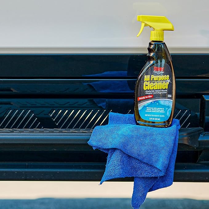 Stoner Car Care 92694-6PK All Purpose Cleaner Powerful Water-Based Cleaner and Degreaser, Easily Removes Dirt, Grease, Stains, and More, Multi-Purpose, Multi-Surface, Ready to Use, 22 Fl Oz, Pack of 6