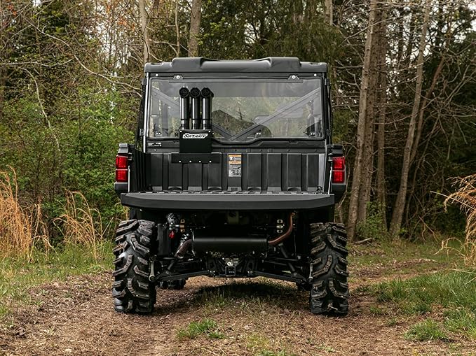 SuperATV Ranger Snorkel Kit for 2020+ Polaris Ranger 1000 / Ranger 1000 Crew | Includes Snorkels for Airbox, Belt Intake, and Belt Exhaust | Keep Water Out of Your Engine | Heavy-duty