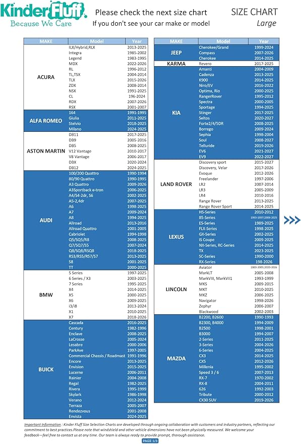 kinder Fluff Patented Windshield Sunshade | Reflective & Foldable Windshield Sun Cover & 99% UV Rays Block | Car Window Shade Interior Accessories Sunshades for Windscreen & Dashboard - L (63x35in)