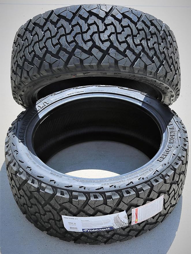 Venom Power Terra Hunter X/T XT Truck/SUV All-Terrain Mud Off-Road Radial Tire-305/40R22 305/40/22 305/40-22 114H Load Range XL 4-Ply BSW Black Side Wall