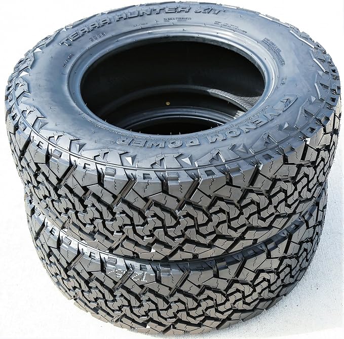 Venom Power Terra Hunter X/T XT Truck/SUV All-Terrain Mud Off-Road Radial Tire-245/70R16 245/70/16 245/70-16 111T Load Range XL 4-Ply BSW Black Side Wall